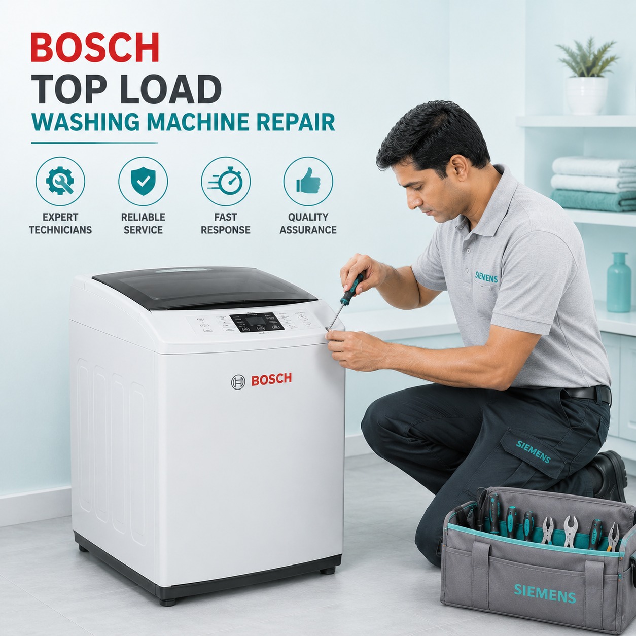 We Specialize In Repairing All Models Of Bosch Washing Machines, We Also Provide Expert Repair Services For Microwaves And Dryers Across All Areas Of Mumbai.